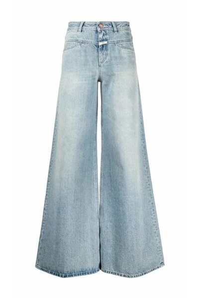 Closed Boyfriend Jeans Wide Jeans Blue 3 Closed Boyfriend Jeans Wide Jeans Blue