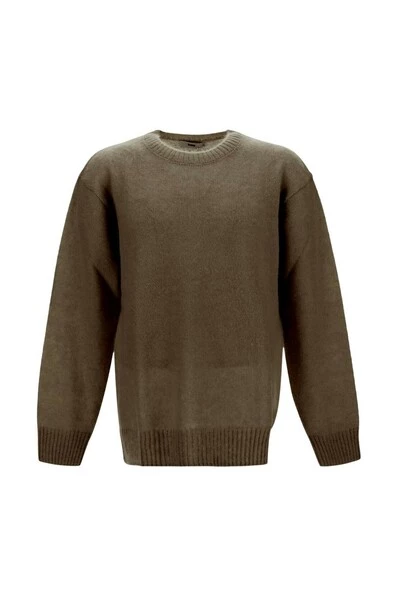Closed Truien & Vesten Round-neck Knitwear Brown 4 Closed Truien & Vesten Round-neck Knitwear Brown - Afbeelding 2