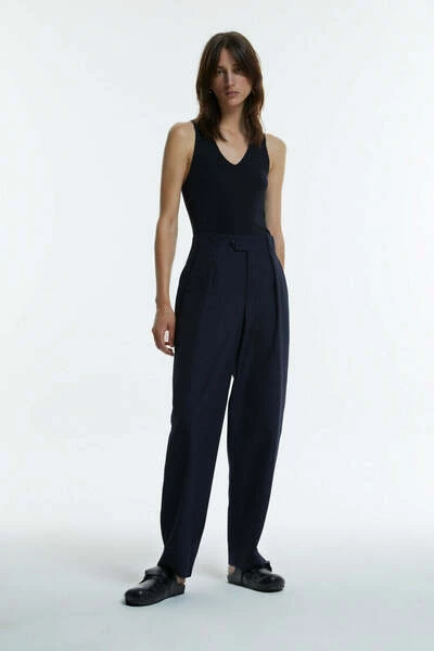 Closed Wijde Broeken Pantalon Blue 5 Closed Wijde Broeken Pantalon Blue - Afbeelding 3