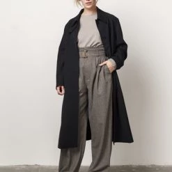 Closed Trenchcoats & Mantels Single-Breasted Coats Black -Closed Verkoopwinkel 098e74dbd7c672ca36fa4e8b9267c3ae