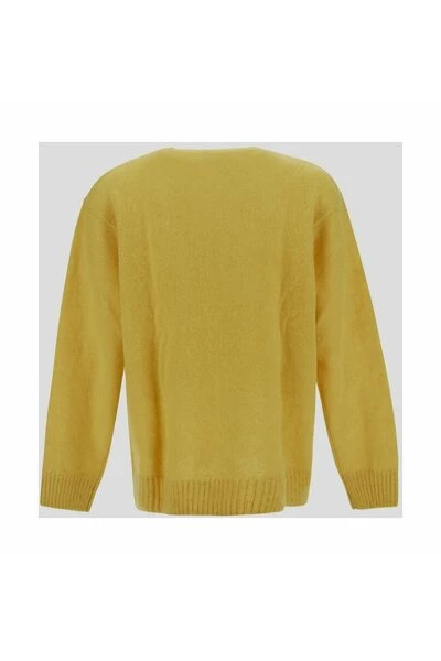 Closed Truien & Vesten Round-neck Knitwear Yellow 5 Closed Truien & Vesten Round-neck Knitwear Yellow - Afbeelding 3