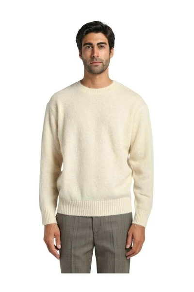 Closed Truien & Vesten Round-neck Knitwear Beige 7 Closed Truien & Vesten Round-neck Knitwear Beige - Afbeelding 5