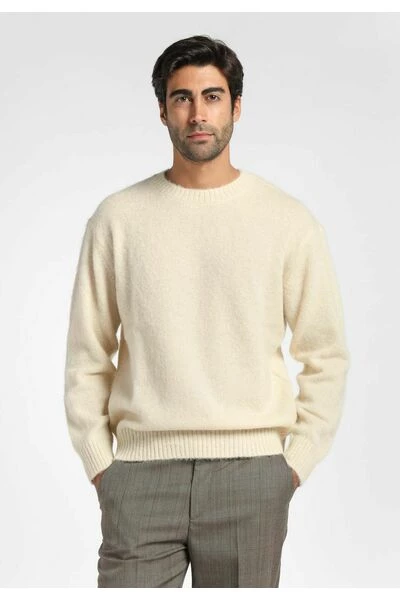 Closed Truien & Vesten Round-neck Knitwear Beige 5 Closed Truien & Vesten Round-neck Knitwear Beige - Afbeelding 3