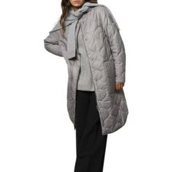 Closed Parka Jassen Nylon Coat C97124 68D ND Dark Shadow Gray