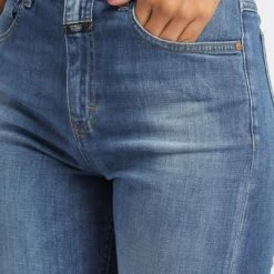 Closed Cropped Jeans Blue