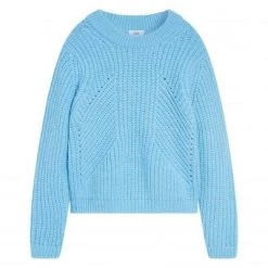 Sweaters CLOSED Crew Neck Long Sleeve Blue