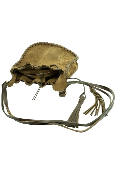 Closed Schoudertassen Lucia Pockets Green 5 Closed Schoudertassen Lucia Pockets Green - Afbeelding 3