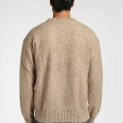 Closed Truien & Vesten Round-neck Knitwear Beige -Closed Verkoopwinkel 1c45457770fbe34938a87b7a3a2d6f96