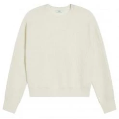 Closed Sweaters Round Neck Sweater With Long Sleeves White
