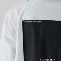 Closed Longsleeve Shirts Hemdbluse White -Closed Verkoopwinkel 23323fd4048fba6b2e45a3d353af51cb