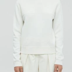 Closed Sweaters Round-neck Knitwear White -Closed Verkoopwinkel 249d78a20ba4485a871e360b2176ade8
