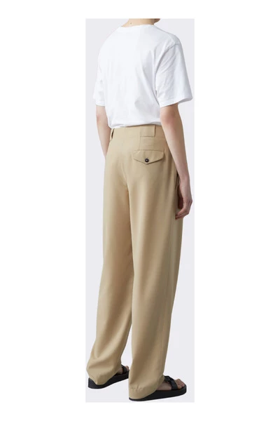 Closed Wijde Broeken Mawson Trousers Beige 5 Closed Wijde Broeken Mawson Trousers Beige - Afbeelding 3