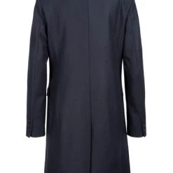 Closed Trenchcoats & Mantels Single-Breasted Coats Blue -Closed Verkoopwinkel 285d95fc980c73212f030783d6ae422d