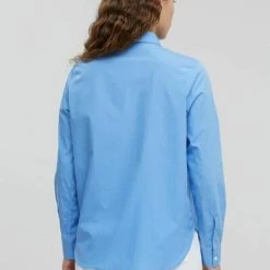 Closed Longsleeve Shirts SHIRT Blue -Closed Verkoopwinkel 28dbcedb47920f90d2e9cd5a4bac1d61