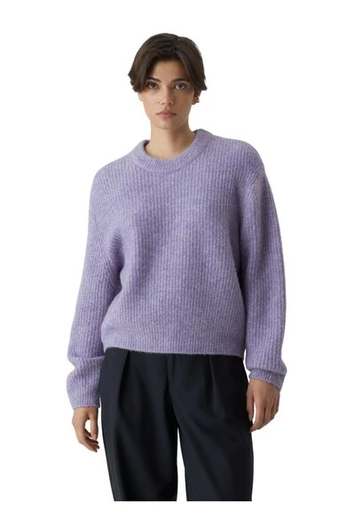 Sweaters Pullover Closed Purple 6 Sweaters Pullover Closed Purple - Afbeelding 4