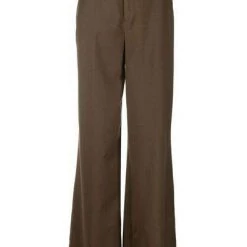 Closed Pantalons Straight Trousers Brown