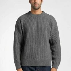 Closed Truien & Vesten Round-neck Knitwear Gray 9 Closed Truien & Vesten Round-neck Knitwear Gray -Closed Verkoopwinkel 39a550be7e3a6877e2efca973fe03d89