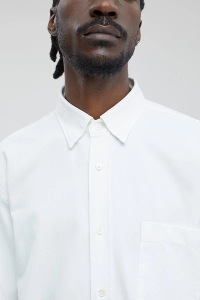 Closed Casual Overhemden Formal Army Shirt White 8 Closed Casual Overhemden Formal Army Shirt White - Afbeelding 6