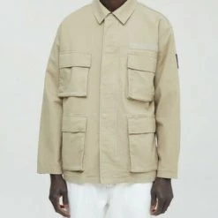 Closed Gewatteerde Jassen FIELD JACKET Beige -Closed Verkoopwinkel 3e37e2dba2a2033b326cb41a08acee1a