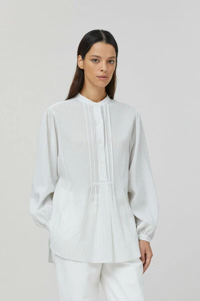 Closed Blouses Blouse C94501-22k-22 - 218 White 4 Closed Blouses Blouse C94501-22k-22 - 218 White - Afbeelding 2