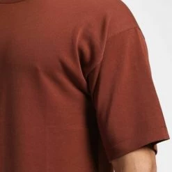 Closed Shirts Knit Crewing T-shirt Brown -Closed Verkoopwinkel 4172fb24d1dac72726b81bf489830fbf