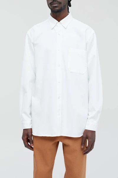 Closed Casual Overhemden Formal Army Shirt White 5 Closed Casual Overhemden Formal Army Shirt White - Afbeelding 3