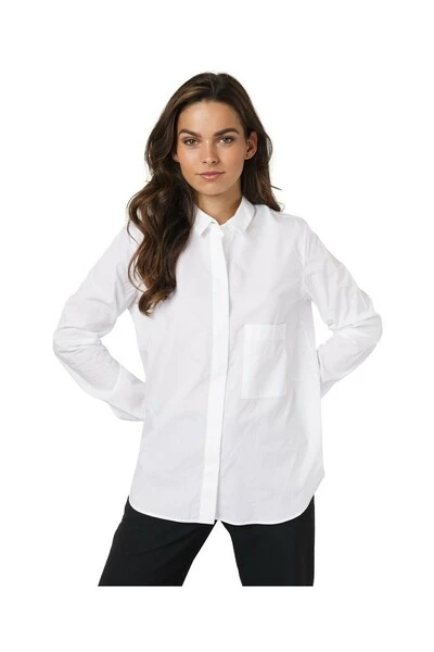 Closed Longsleeve Shirts HAILEY C94899 25Z 22 200/wit White 4 Closed Longsleeve Shirts HAILEY C94899 25Z 22 200/wit White - Afbeelding 2