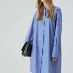 Blousejurken Jurk Closed Blue -Closed Verkoopwinkel 4dbd2e43bbcdce73bc7c838fdb8bf0cd