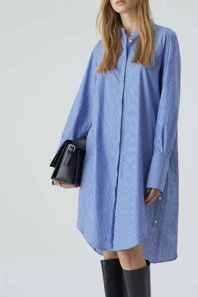 Closed Blousejurken Shirt Dresses Blue 5 Closed Blousejurken Shirt Dresses Blue - Afbeelding 3