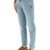 Closed Slim Fit Jeans Tapered Cropped Jeans Blue