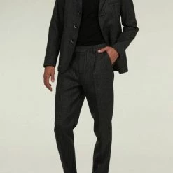 Closed Truien & Vesten High Collar Shirt In Jersey Black -Closed Verkoopwinkel 57239b7f997262b547dbc679e7e6e861