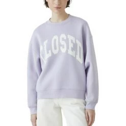 Closed Hoodies & Sweatvesten Sweatshirt Printed Purple -Closed Verkoopwinkel 594527f7e025bfac1f5d7d4ab7eb98bb