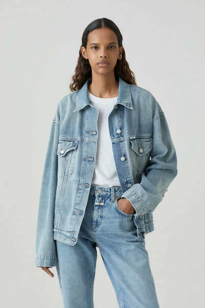 Spijkerjassen Jeansjacket Closed Blue 7 Spijkerjassen Jeansjacket Closed Blue - Afbeelding 5