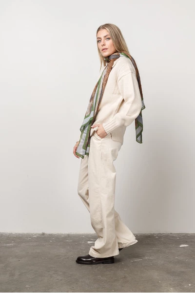 Sweaters Closed C96068-96E 903 Beige 6 Sweaters Closed C96068-96E 903 Beige - Afbeelding 4