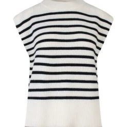 Closed Vesten Sleeveless Knitwear White