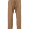 Closed Broeken Wide Trousers Brown