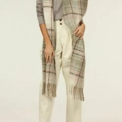 Closed Wijde Broeken Pants With Peces And Unpunakers Beige