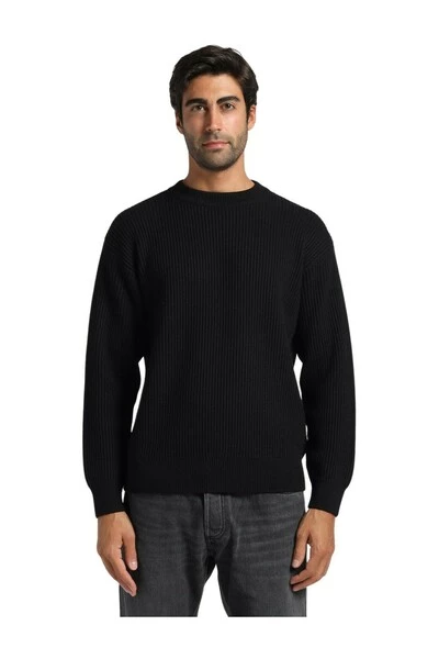 Closed Truien & Vesten Round-neck Knitwear Black 5 Closed Truien & Vesten Round-neck Knitwear Black - Afbeelding 3