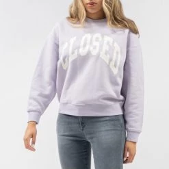 Closed Hoodies & Sweatvesten Sweatshirt Purple -Closed Verkoopwinkel 6a1573431d8f7a65d910c30efa8d3063