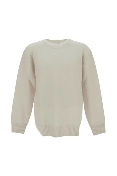 Closed Truien & Vesten Round-neck Knitwear White 3 Closed Truien & Vesten Round-neck Knitwear White
