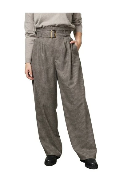 Closed Wijde Broeken Wide Trousers Gray 5 Closed Wijde Broeken Wide Trousers Gray - Afbeelding 3