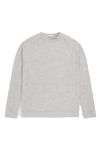 Closed Longsleeves Crewneck Jumper Light Grey Gray 7 Closed Longsleeves Crewneck Jumper Light Grey Gray - Afbeelding 5