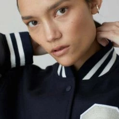 Closed Bomber Jackets Jas Blue -Closed Verkoopwinkel 75ed841d72cfae0f71f1383e75a89fe0