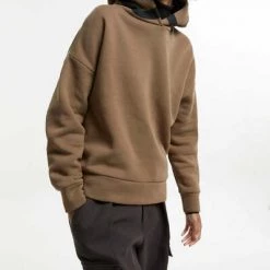 Hoodies & Sweatvesten Hoodie Closed Brown -Closed Verkoopwinkel 77c2b5491b6e4151ee9481b5cd1cf76b