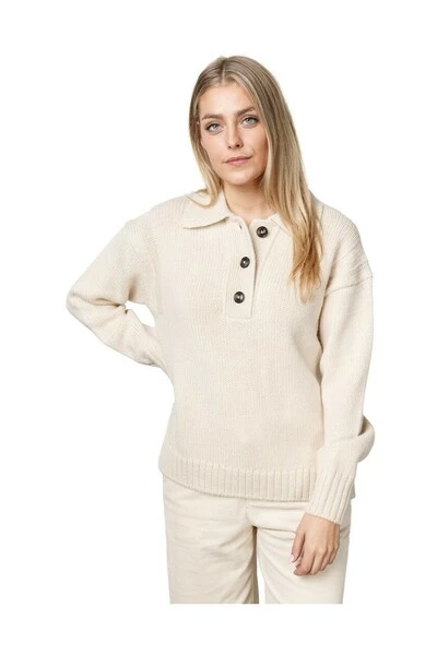 Sweaters Closed C96068-96E 903 Beige 7 Sweaters Closed C96068-96E 903 Beige - Afbeelding 5