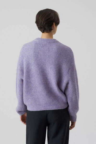 Sweaters Pullover Closed Purple 4 Sweaters Pullover Closed Purple - Afbeelding 2