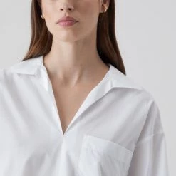 Closed Blouses Wide Sleeve Shirt White