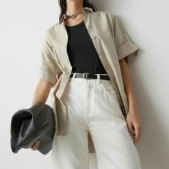 Closed Denim Shorts Regular Bermuda In Candiani Organic Cotton Bull Beige -Closed Verkoopwinkel 7e01723335314be265fec7aea97bfae0