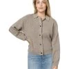 Closed Vesten Crew Neck Cardigan C96591 922 22 Dark Shadow Gray