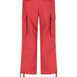 Closed Broeken Straight Trousers Red